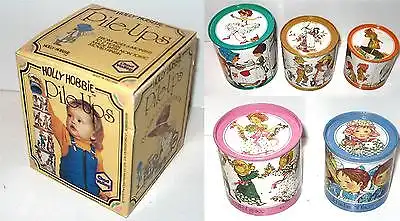 Valley HOLLY HOBBIE Pile-Ups Tin Stacking Toy Blechspielzeug Sarah Kay  1976 K28