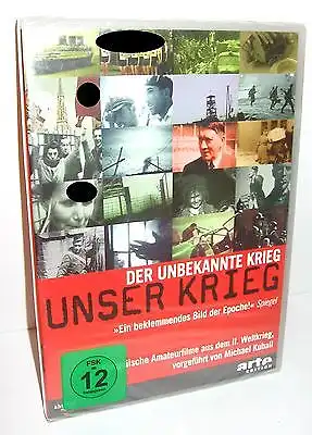 UNSER KRIEG Der unbekannte Krieg Dokumentation DVD ARTE EDITION Neu (WR9)