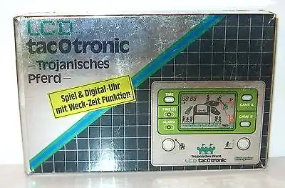 TROJANISCHES PFERD Handheld LCD TACOTRONIC Bienengraeber (Gakken) (K26)