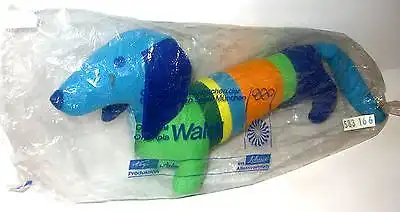 Original Olympia WALDI Werbefigur / Plüschtier SCHUCO Hegi Anker OVP (K35)