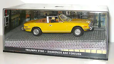 JAMES BOND - Diamonds Are Forever : Triumph Stag Modellauto 1/43 #16 *K52