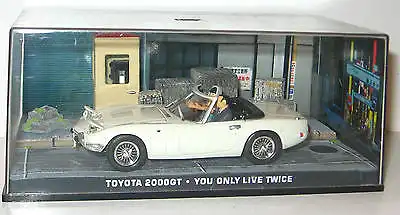 JAMES BOND - You only live twice : Toyota 2000GT Modellauto 1/43 #05 *K51