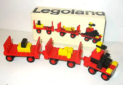 LEGO System - 622 Gepäckwagen Transportwagen - mit Anleitung und OVP (K16)