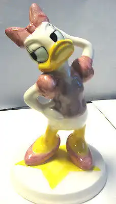 Donald Duck und  Daisy Disney Schmid Porzelan  Keramik Figur OVP ca. 17cm (K4)