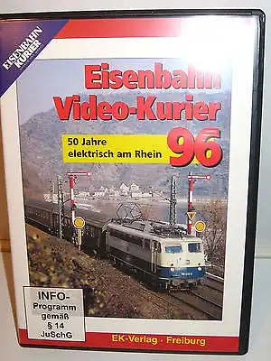EISENBAHN VIDEO-KURIER 96 - 8096 50 Jahre elektrisch am Rhein DVD (WRZ)