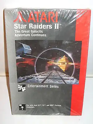 ATARI    XE, XL, 800 - STAR RAIDERS II Spiel  Original Eingeschweißt (K28)