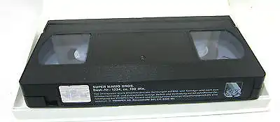 SUPER MARIO BROS. Film VHS Kassette - Bob Hoskins , Dennis Hopper (WR7)