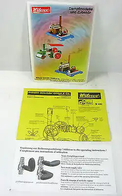 WILESCO Hobby Technik - D430 Lokomotive / Dampfmaschine - mit OVP (WR6)