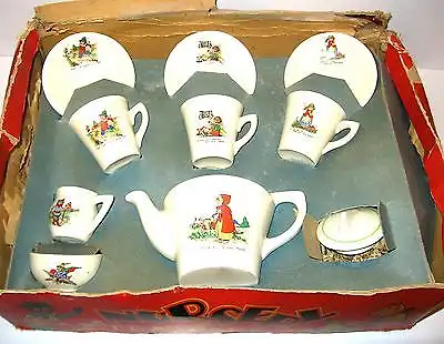 NURSERY TEA WARE  Rotkäppchen  Kinder Teeservice Kaffeeservice (WR02)