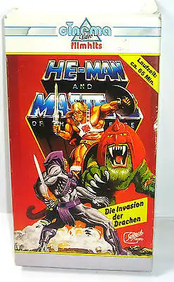 HE-MAN and the Masters of the Universe - Invasion der Drachen VHS Kassette (K8)