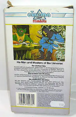HE-MAN and the Masters of the Universe - Invasion der Drachen VHS Kassette (K8)