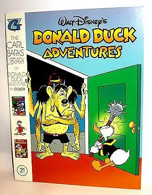 Walt Disney's DONALD DUCK ADVENTURES   21 + Sammelkarte  Gladstone (L)