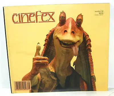 CINEFEX # 78 Film Magazin - STAR WARS Phantom Menace (B6)