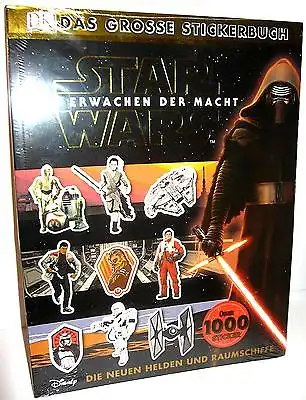STAR WARS Das Erwachen der Macht - Stickerbuch (über 1000 Sticker) Heft NEU (B6)