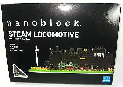 KAWADA Nanoblock NBM-001 Steam Locomotive Building Block (über 800 Teile ) *B5