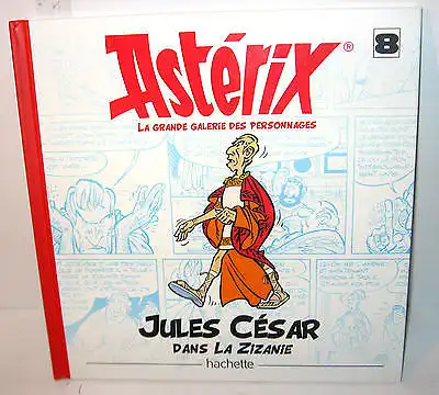 ASTERIX & OBELIX Caesar Figur + Charakter Buch HACHETTE ca.19cm NEU (L)