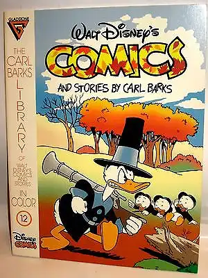 Walt Disney  COMICS and Stories by Carl Barks   12  + Sammelkarte Gladstone (L)