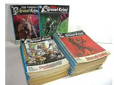 Silber Grusel Krimi 55  Romanhefte Dan Shocker  Zauberkreis  Z. 2 bis 3-  (BX)