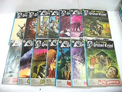 Silber Grusel Krimi 55  Romanhefte Dan Shocker  Zauberkreis  Z. 2 bis 3-  (BX)