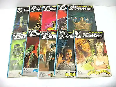 Silber Grusel Krimi 55  Romanhefte Dan Shocker  Zauberkreis  Z. 2 bis 3-  (BX)