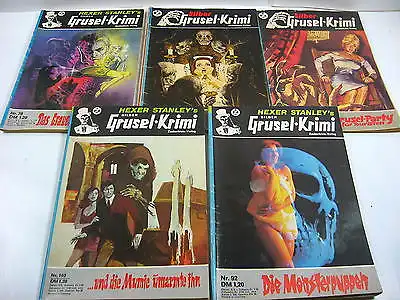 Silber Grusel Krimi 55  Romanhefte Dan Shocker  Zauberkreis  Z. 2 bis 3-  (BX)
