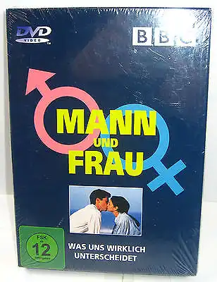 MANN UND FRAU - Was und wirklich unterscheidet 3 DVD 's BBC Neu (WR8)