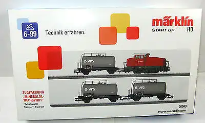 MÄRKLIN 26569 Mineralöltransport Set Modelleisenbahn H0 NEU (K64)