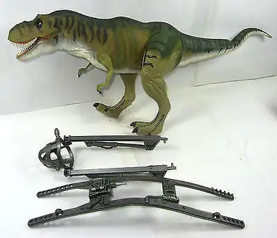 JURASSIC PARK Lost World - T-Rex mit Geschirr / Capture Gear KENNER (L)