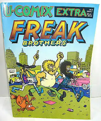 U-COMIX EXTRA Heft 2  Freak Brothers Comic SC VOLKSVERLAG LINDEN (WR6)