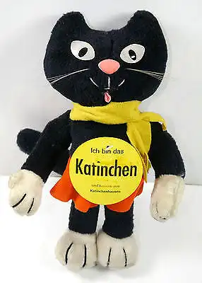 HERMANN Katinchen Katze Kater Stofftier Werbefigur HARIBO 1980 - ca.30cm (K33)
