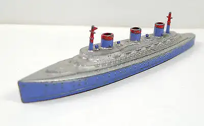 TOOTSIETOY Oceanliner Ship Passenger Liner Dampfer U.S.A. Metall Modell  (K11)