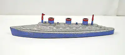 TOOTSIETOY Oceanliner Ship Passenger Liner Dampfer U.S.A. Metall Modell  (K11)