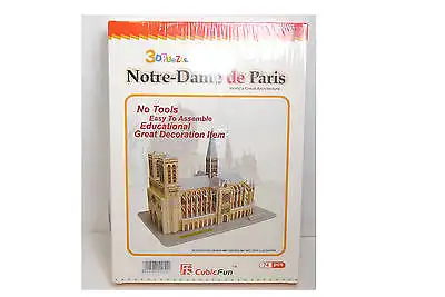 CubicFun 3D Puzzle Notre Dame de Paris  74  Teile Neu OVP