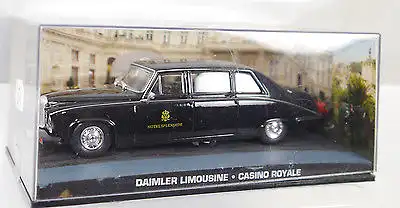 JAMES BOND Casino Royale - Daimler Limousine schwarz Modellauto 1:43 (K41)