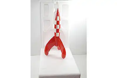 TIM und STRUPPI  Rakete Rocket 2012   Kunstharz  MOULINSART TINTIN  35cm NEU (L)