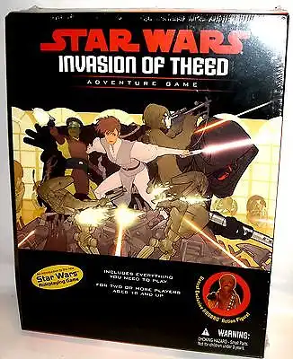 STAR WARS Invasion of Theed Rollenspiel / Pen & Paper + Actionfigur OVP (L)