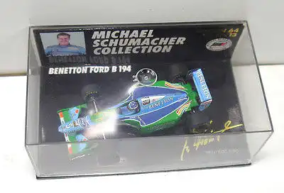 MINICHAMPS Ferrari Benetton Ford Renault 3er Set Schumacher Modellauto 1:64 *K48