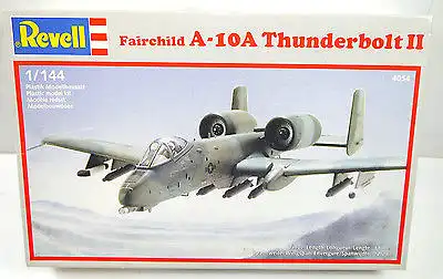 REVELL 4054 Fairchild A-10A Thunderbolt II Jet Plastik Modellbausatz 1:144 (K68)