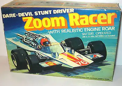 ZOOM RACER Dare-Devil Driver Auto Spielzeug ECHO ca. 16,5cm - mit OVP (K58)