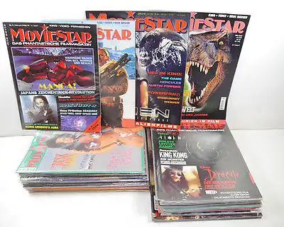 MOVIESTAR 32 Hefte Magazin 1993 - 1997 Film   Alien Jurassic Park Star Wars (F8)