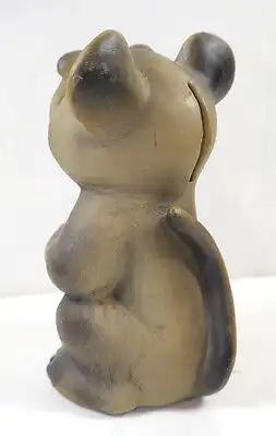 DAM TROLL Maus Mouse 1984 Figur Spardose Sparschwein Bust Bank ca.17cm (K34)