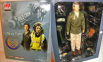HOBBY MASTER HF0002 1/6 Bud Anderson American WWII Triple Ace Fighter Pilot (L)