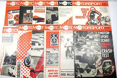 ILLUSTRIERTER MOTORSPORT Heft 1 - 12 / 1979 Zeitschrift Sportverlag DDR (WRZ)