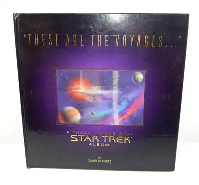 STAR TREK Three-Dimensional Album Pop Up Buch 1966-1996 Kurts POCKET BOOKS (WR5)