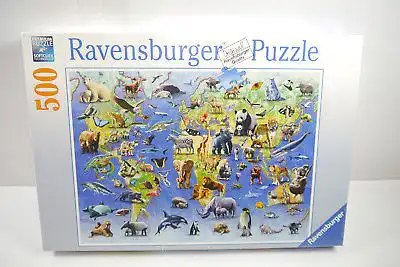 Ravensburger  Puzzle  bedrohte Tierarten 500 Teile  NEU   OVP  (F3)