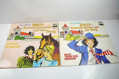Enid Blyton 6  Schallplatten  Dolly Schulabenteuer  LP  Zebra  Z : gut (WR1)