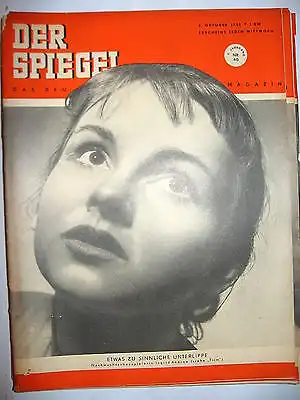 DER SPIEGEL # 40 (10/1951) Zeitschrift Heft / Ingrid Andree (K21)