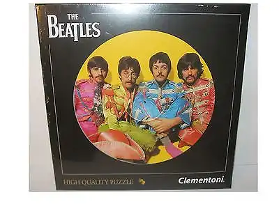 The Beatles  4 Puzzle Puzzel á 212 Teile Clementoni LP Kollektion rund Neu (KB)