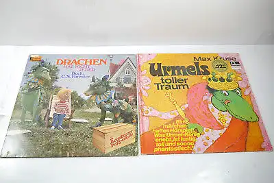 Urmel Augsburger Puppenkiste 4 Schallplatten Fontana Disney  LP Z : gut (WR1)