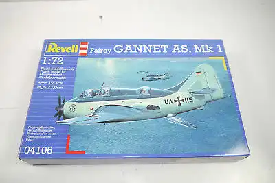 REVELL 04106 Fairey Gannet AS.Mk1 Flugzeug Plastik Modellbausatz 1:72 (K37)
